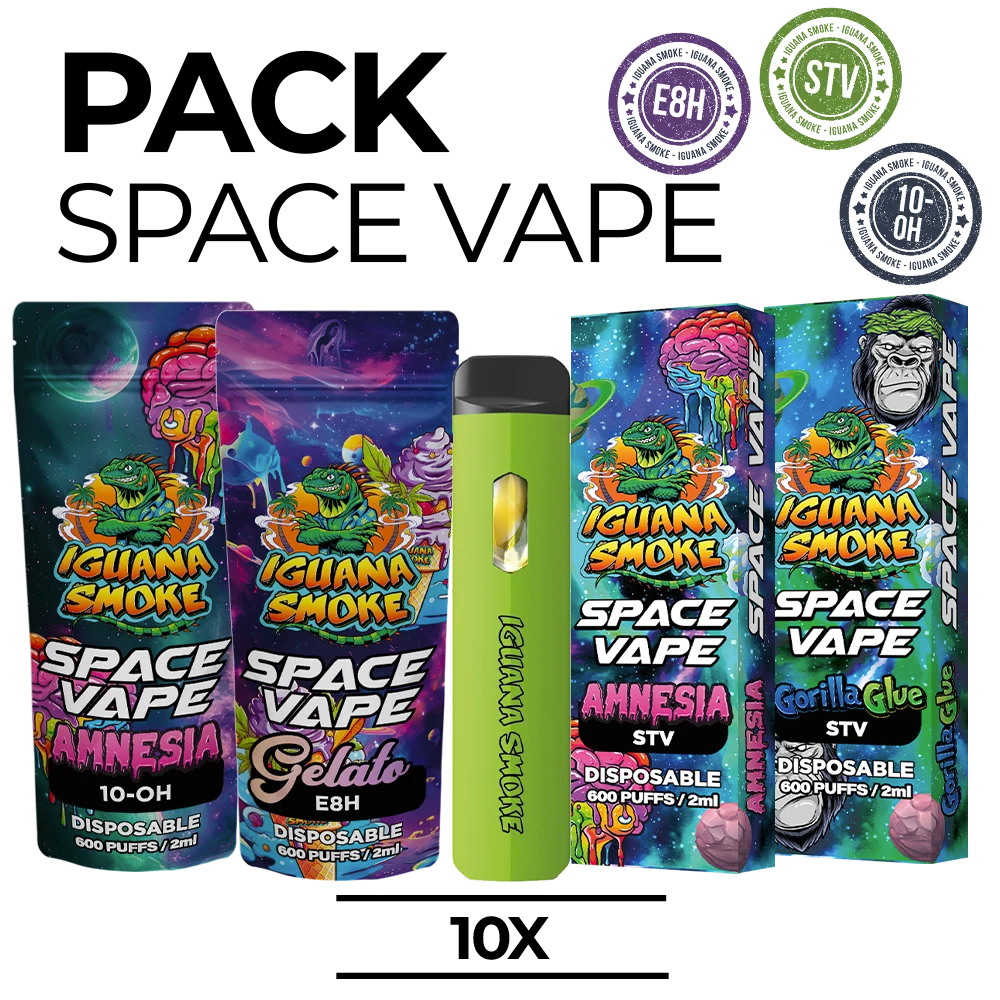 PACK 10 VAPES - 10OH, E8H o STV